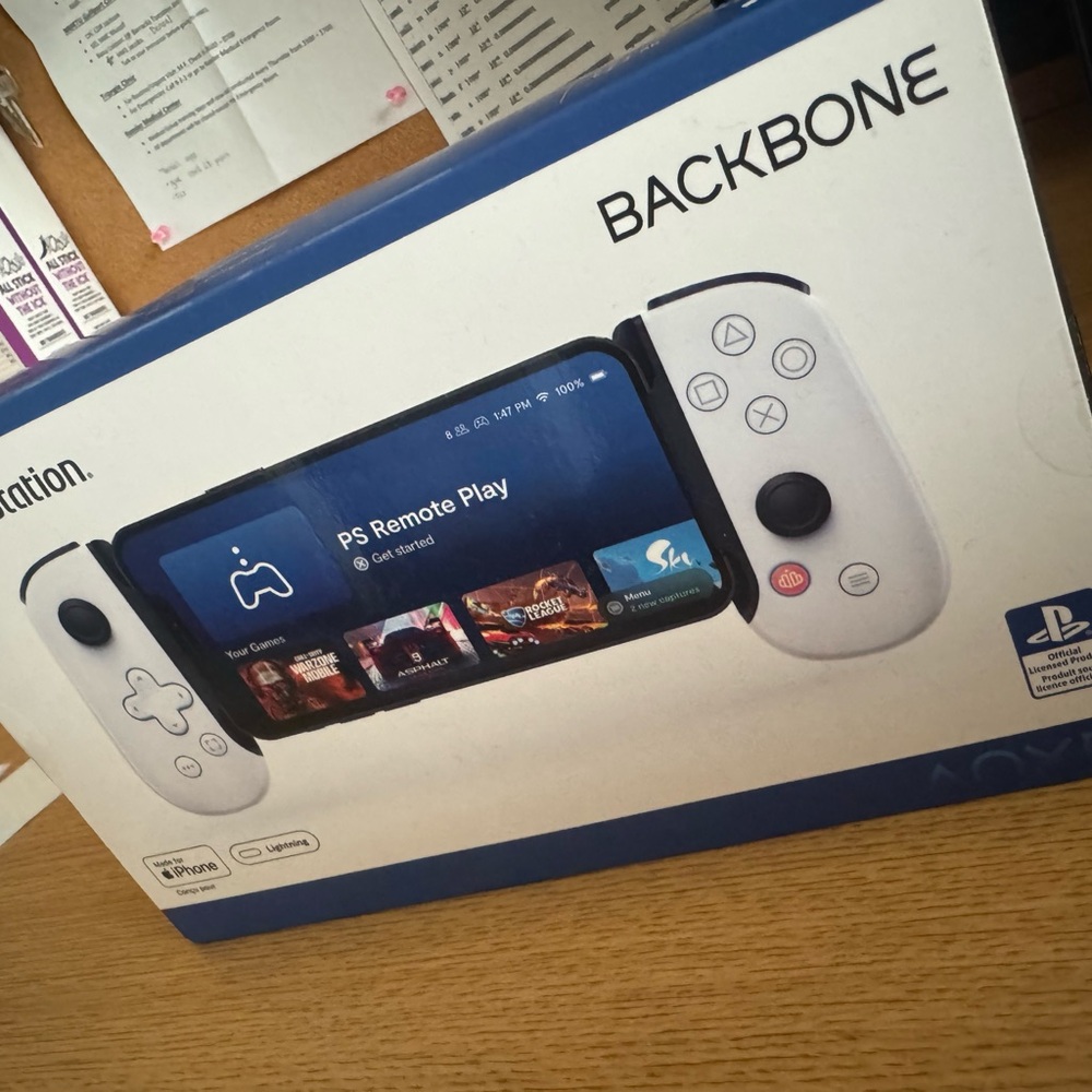 PlayStation backbone. Brand new
